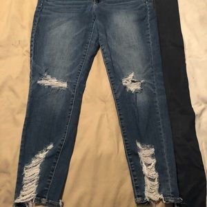 American eagle jegging crop